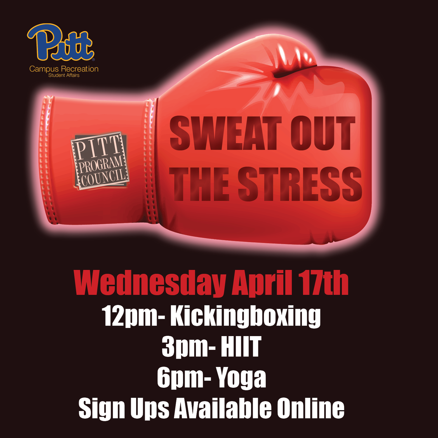 Sweat Out Your Stress